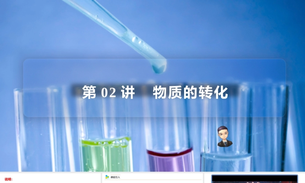 第02讲 物质的转化 （PPT课件）-【帮课堂】2021-2022学年高一化学必修第一册精品讲义（人教版2019）.pptx