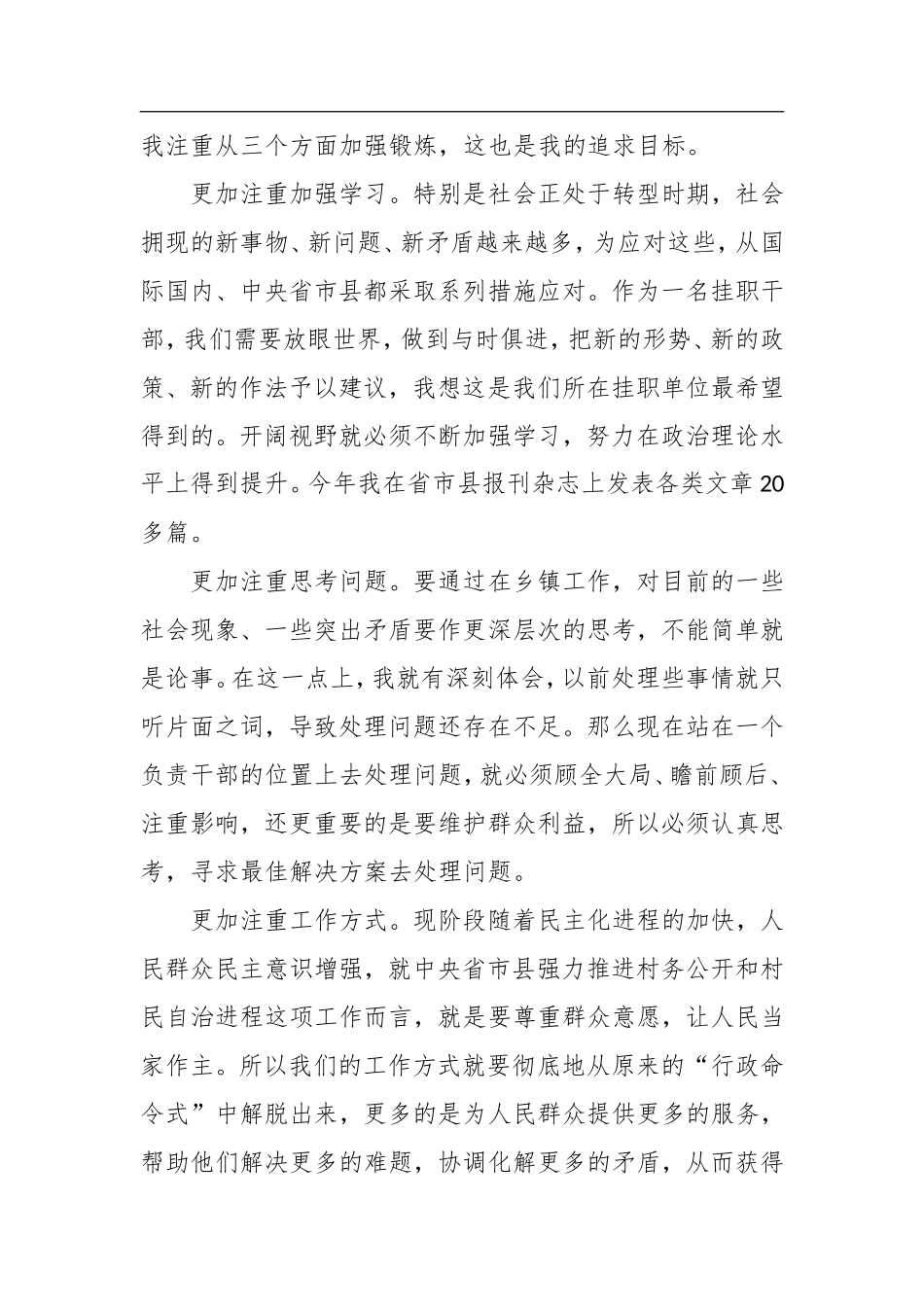 挂职工作总结_第2页
