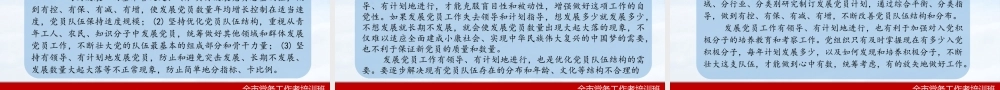 【经典课件】发展党员工作培训课件