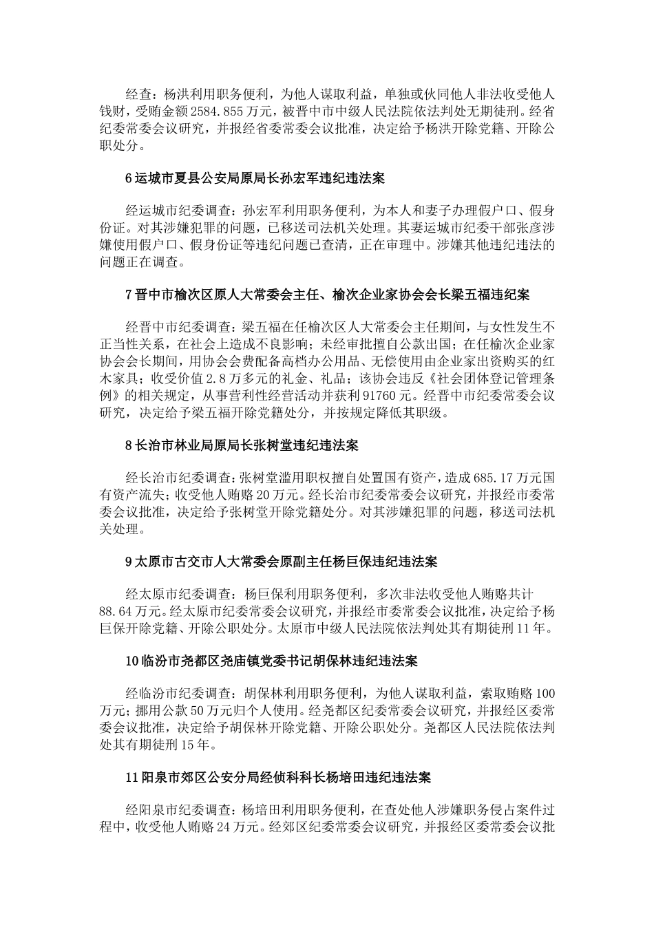 我省6名厅级、119名处级干部违纪受处分.doc_第3页