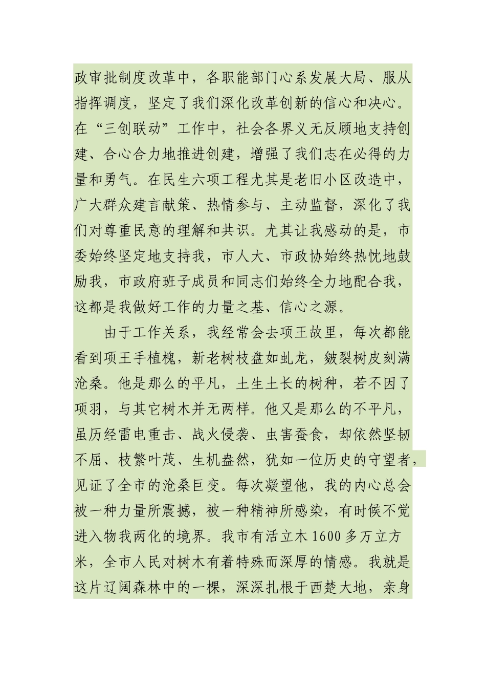 最新2019年机构改革新任市长在全市党员领导干部大会上的就职表态讲话演讲_第2页
