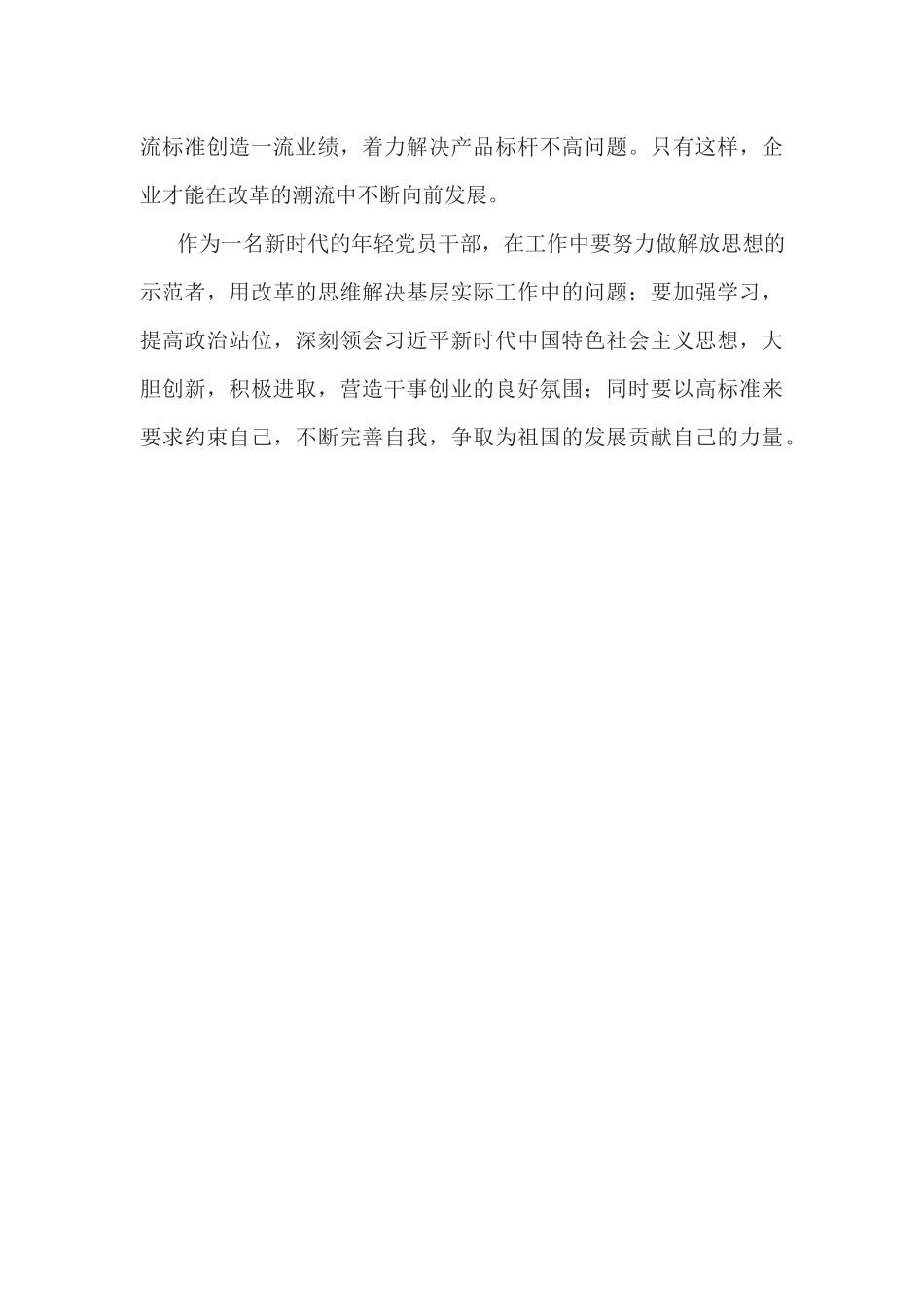 改革创新奋发有为心得_第3页