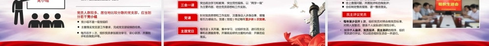 中国共产党支部工作条例学习课件-2