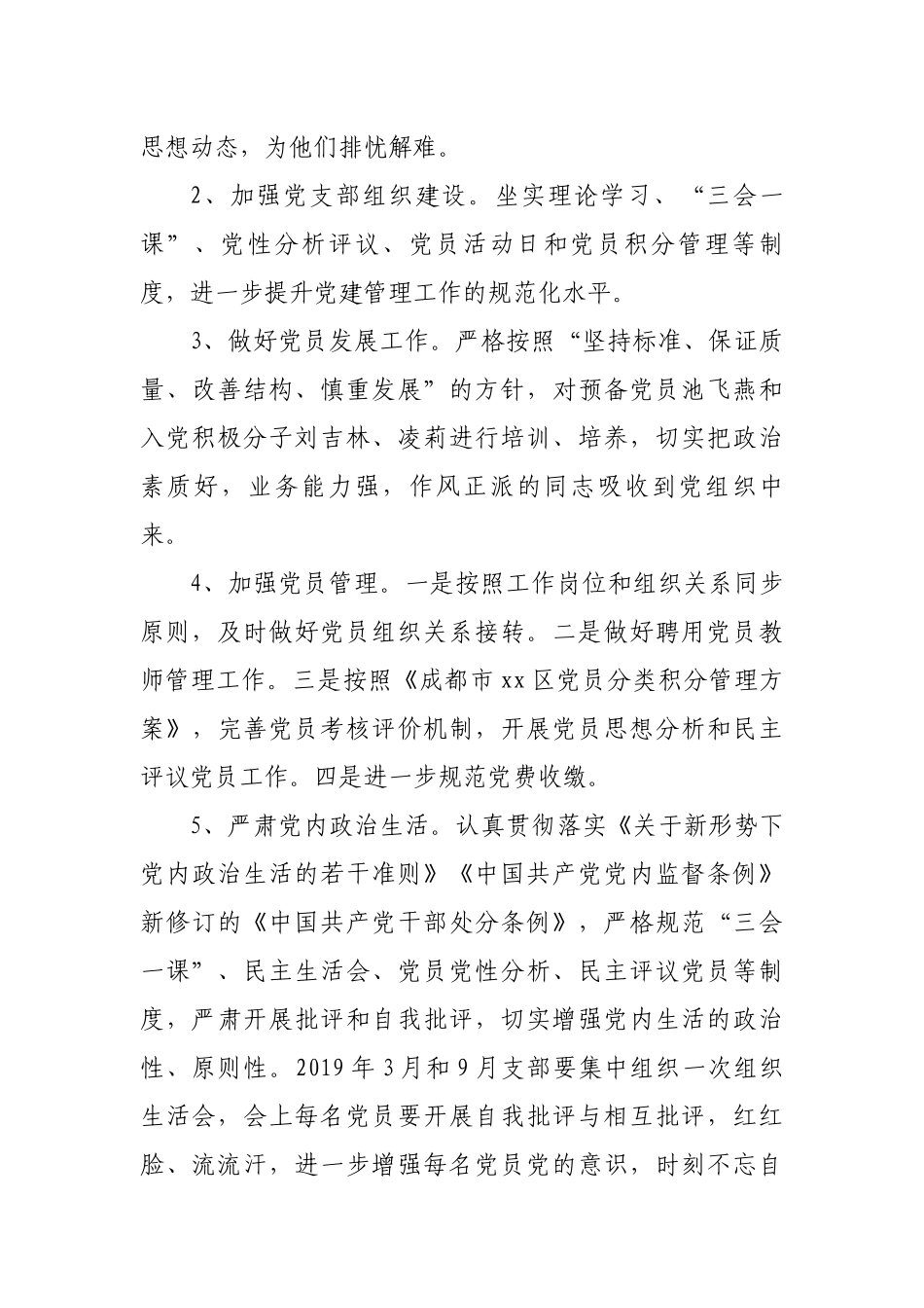 2019年党建工作计划要点_第2页