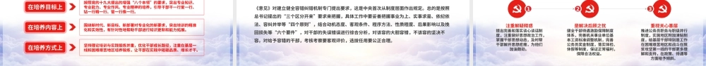 关于进一步激励广大干部新时代新担当新作为的意见PPT