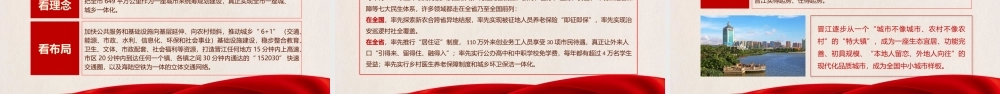 践行晋江经验纪念改革开放40周年ppt党课课件