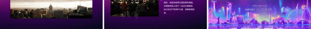 中国上海国际进出口博览会ppt党课课件
