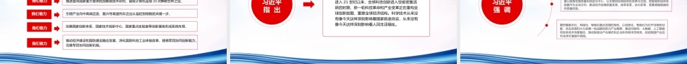 解读学习院士大会主席讲话建设世界科技强国ppt党课课件