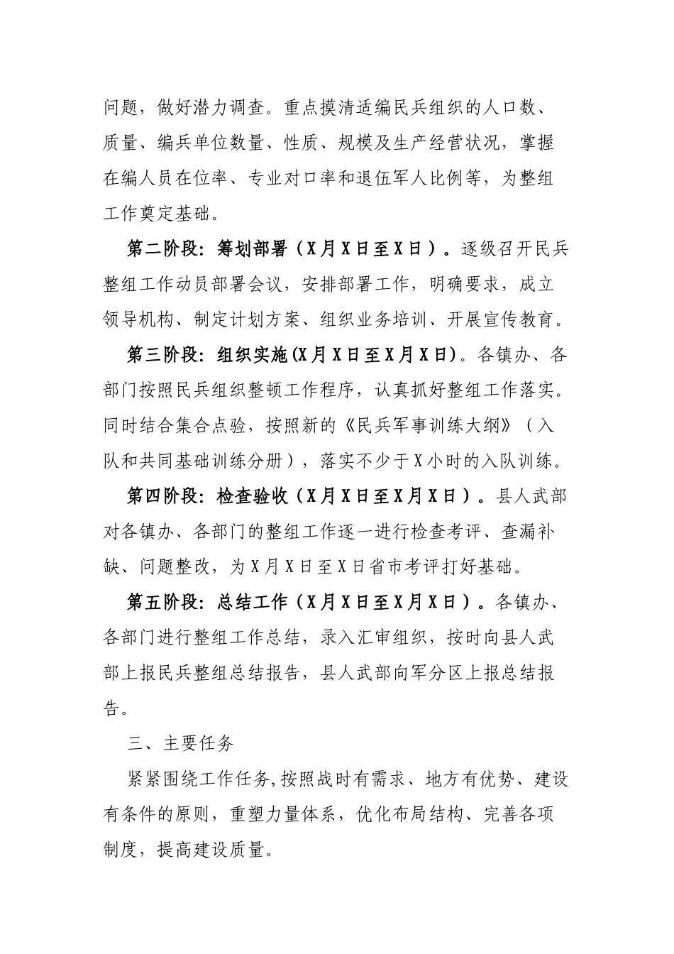 2020年县民兵整组工作实施方案.docx_第2页