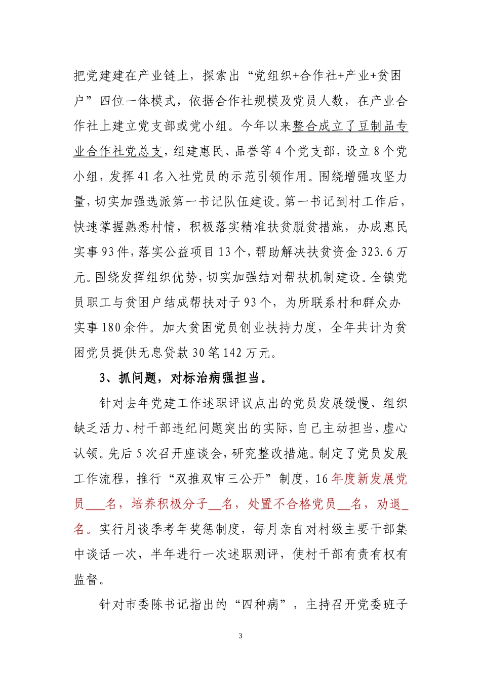 党委书记抓党建工作和履行主体责任述职报告.doc_第3页