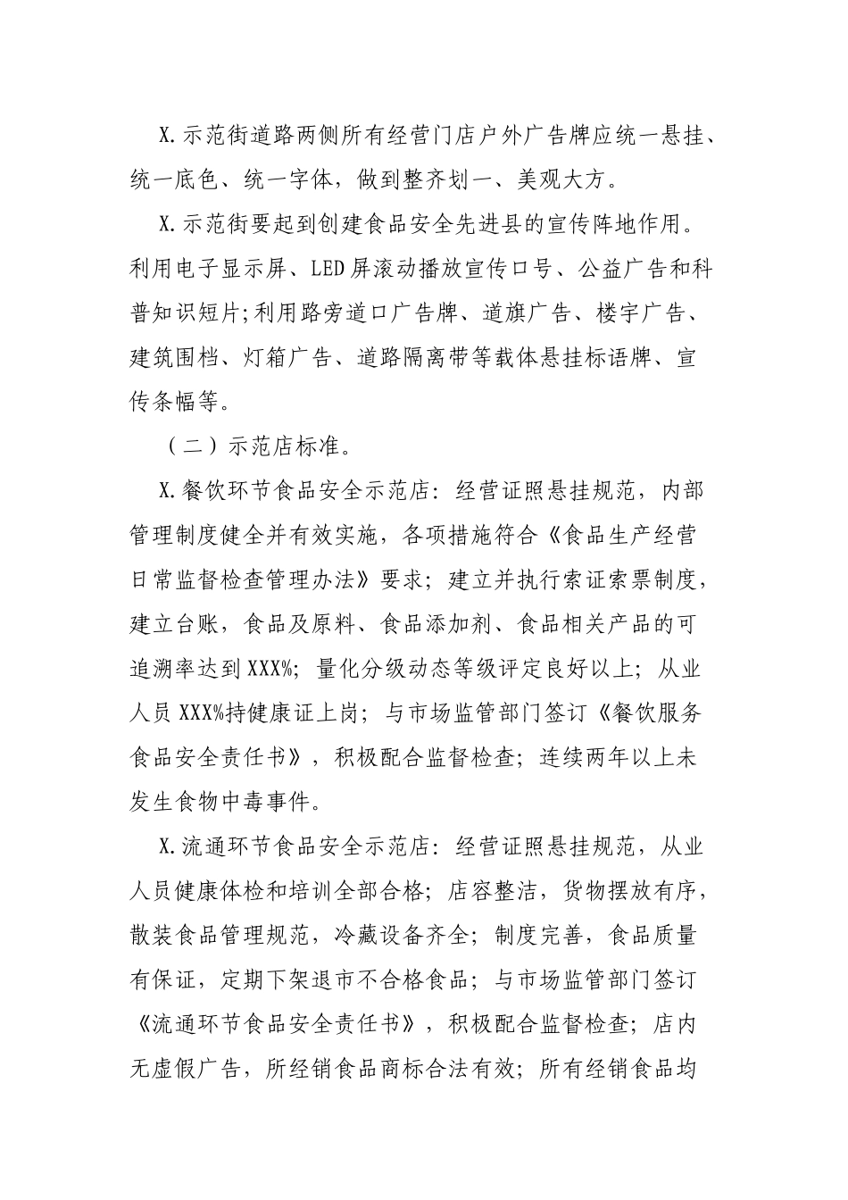 创建食品安全示范街食品安全示范店的实施意见.docx_第2页
