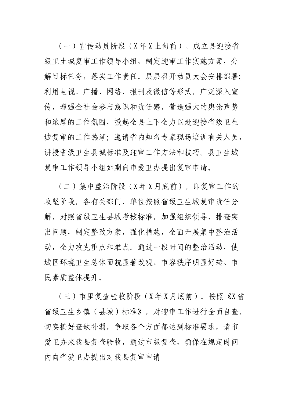 区县迎接省级卫生城复审工作方案.docx_第2页