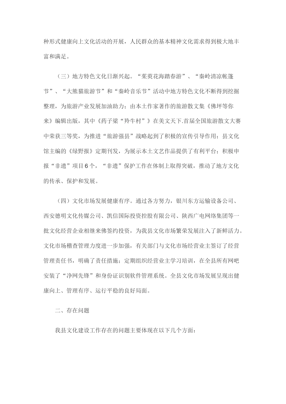 文化建设情况视察报告.docx_第2页