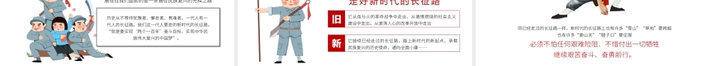 长征精神纪念长征胜利83周年PPT模板.pptx