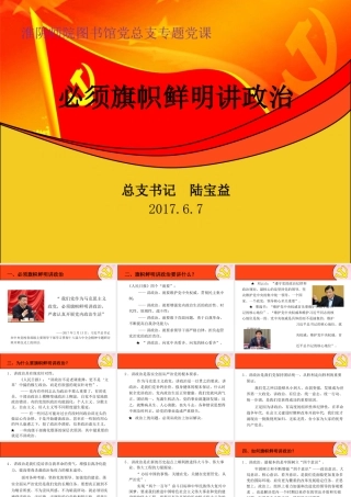 淮阴师院图书馆党总支专题党课.ppt
