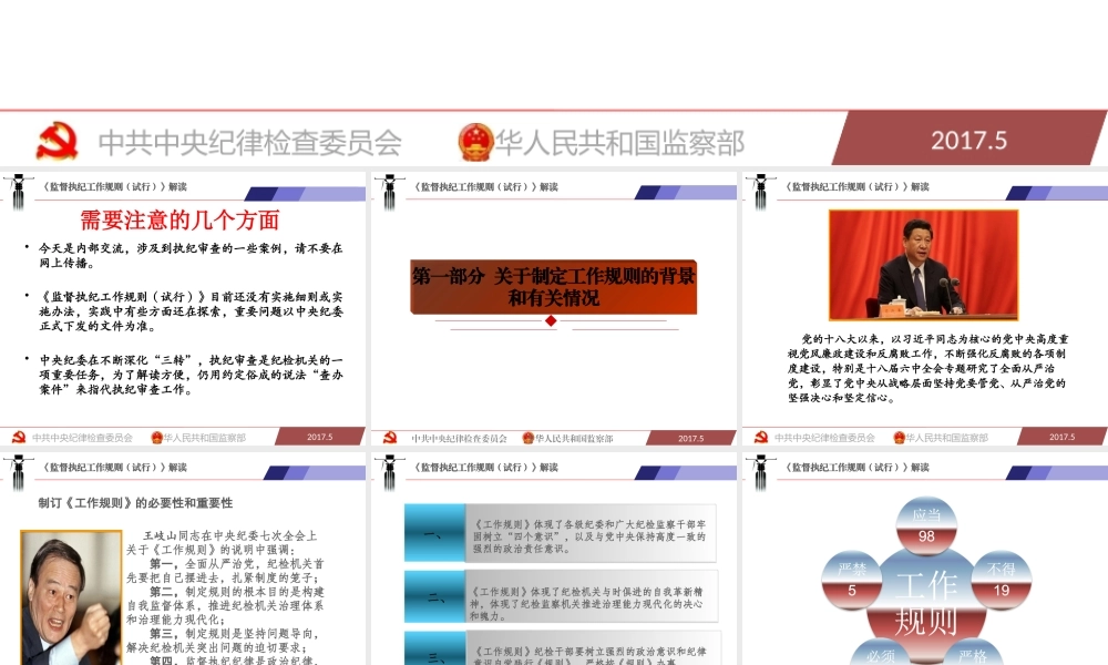 中国共产党纪律检查机关监督执纪工作规则.pptx