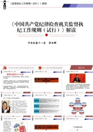 中国共产党纪律检查机关监督执纪工作规则.pptx