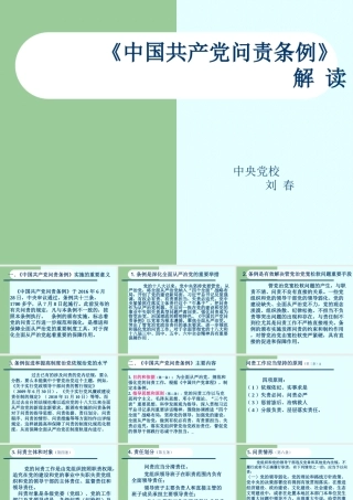 问责条例解读