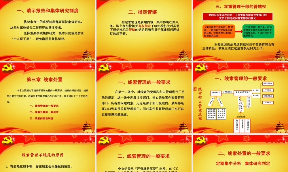 工作实务：监督执纪工作规则课件