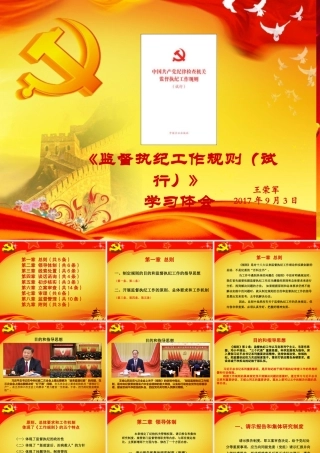 工作实务：监督执纪工作规则课件