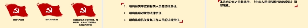 监察法学习课件