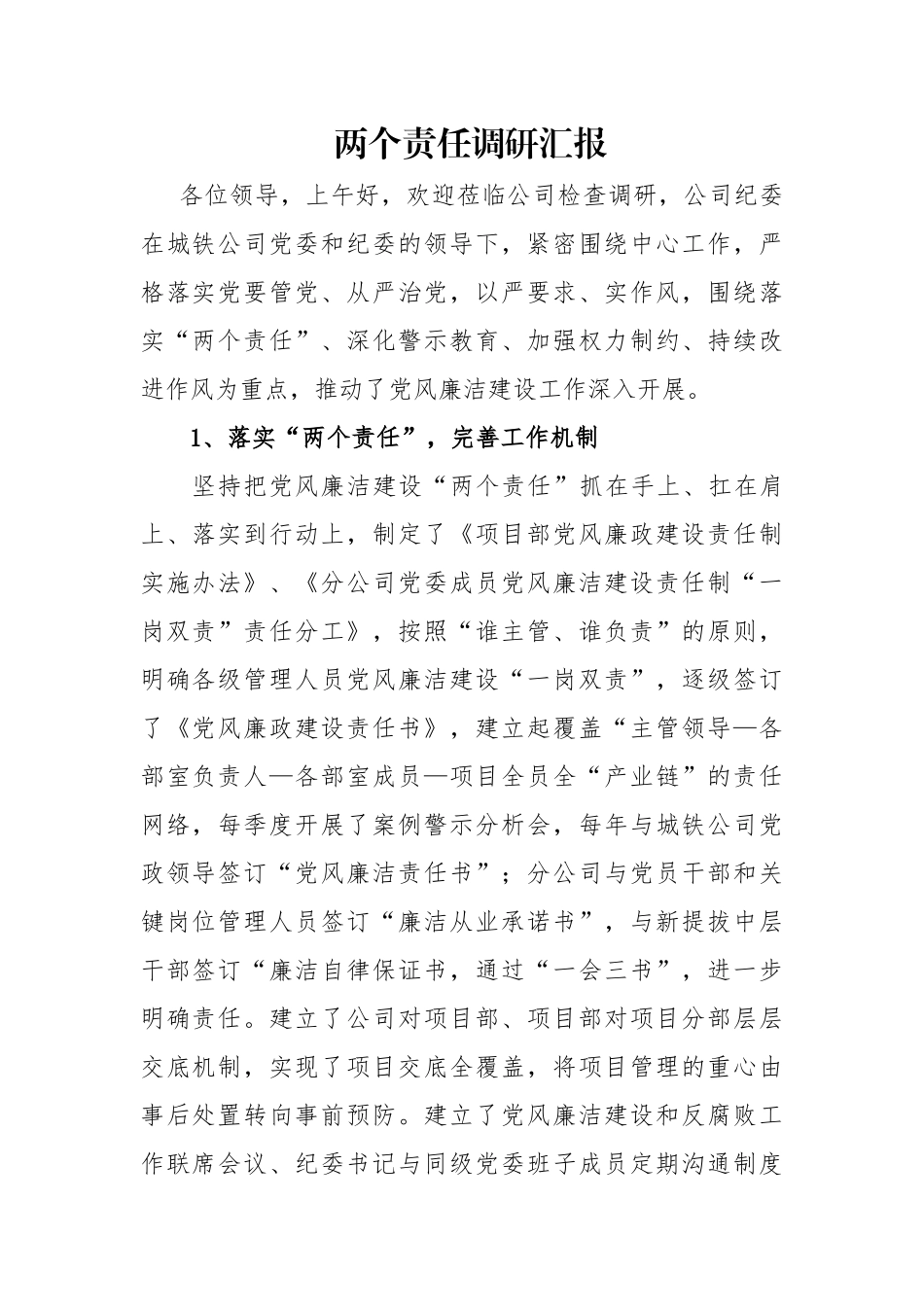 两个责任调研汇报.docx_第1页