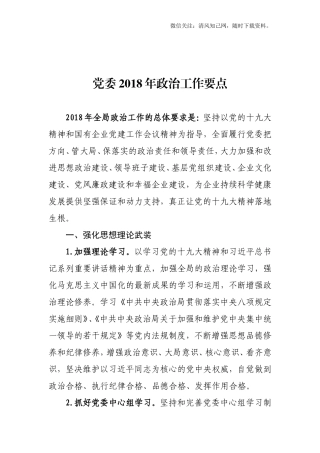 党委202×年政治工作要点.doc