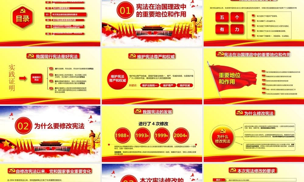 202×年学习新宪法宣讲.ppt