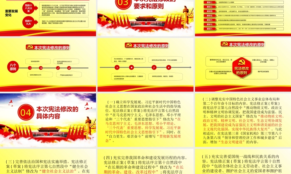 202×年学习新宪法宣讲.ppt
