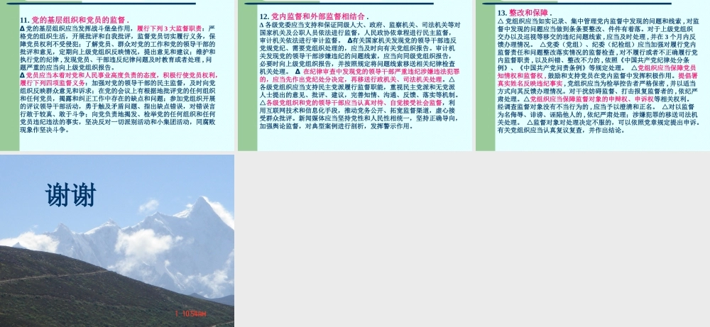 党内监督条例课件