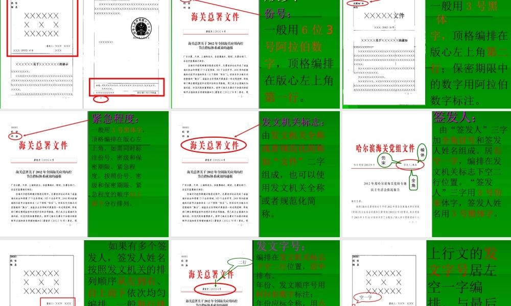 党政机关公文格式讲解.ppt