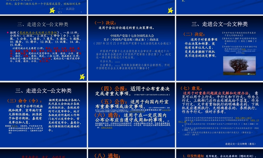 【必备课件】公文处理课件