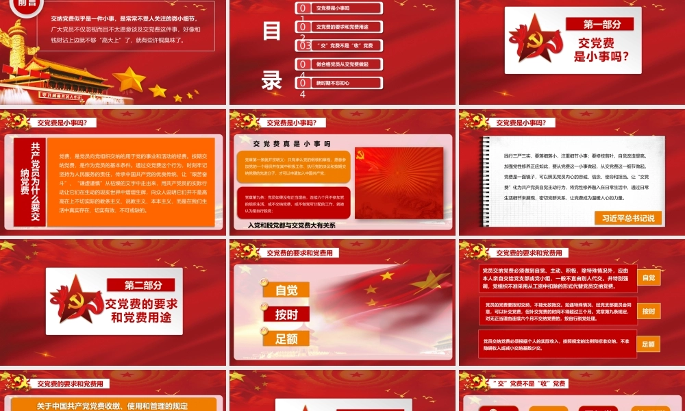 【经典党课】交党费这件事