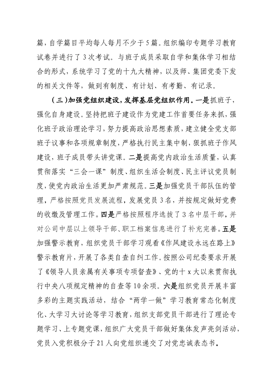 党支部书记抓党建述职材料.doc_第2页