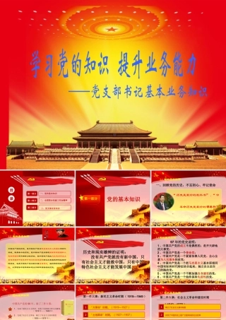 国有企业党支部书记培训课件PPT
