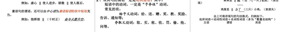现代汉语语法用