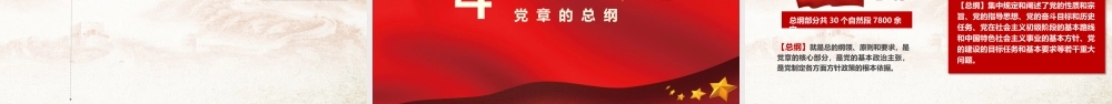 新党章解读