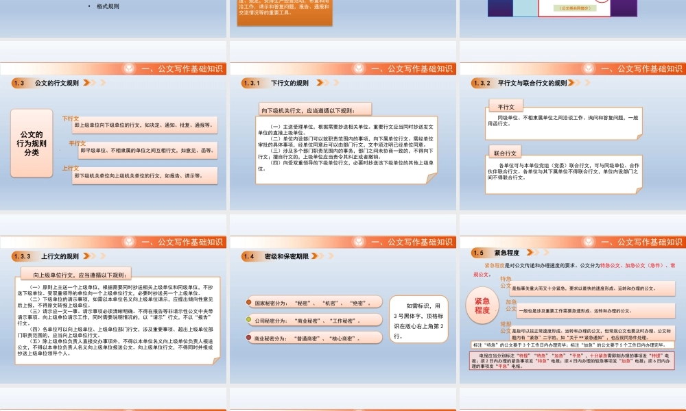 公文写作基本知识