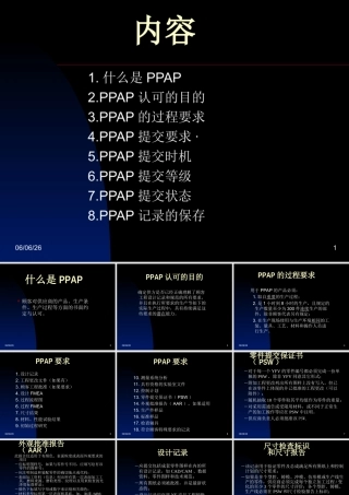 PPAP专题培训讲座.ppt