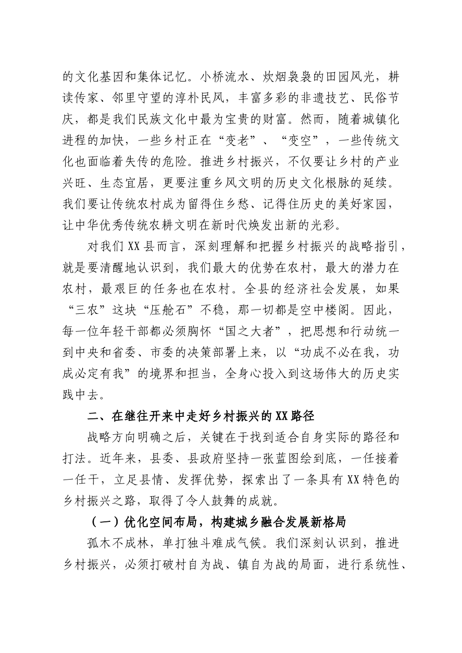 党课：用青春之笔绘就乡村振兴壮美画卷.docx_第3页