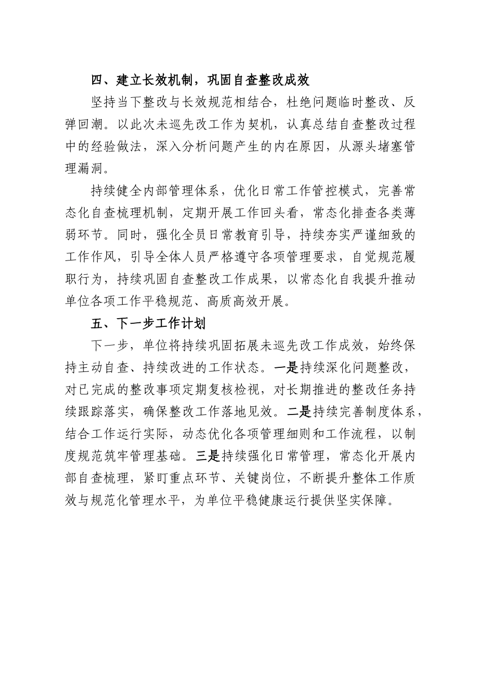 关于开展“未巡先改”自查整改工作情况汇报.docx_第3页
