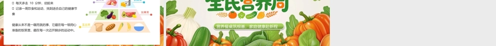 绿色卡通风2026全民营养周.pptx