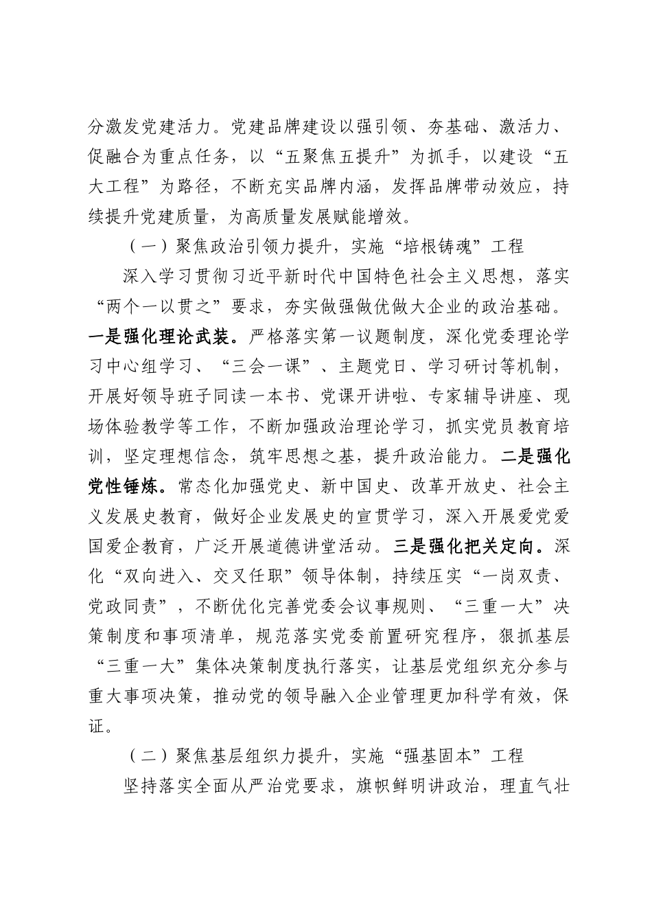 XX公司：党建领航“12345”行动点燃高质量发展“红色引擎”.docx_第2页