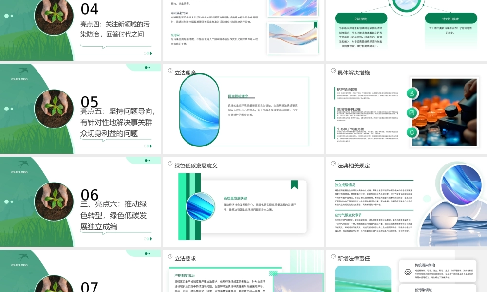 PPT：2026生态环境法典护航美丽中国建设党课.pptx
