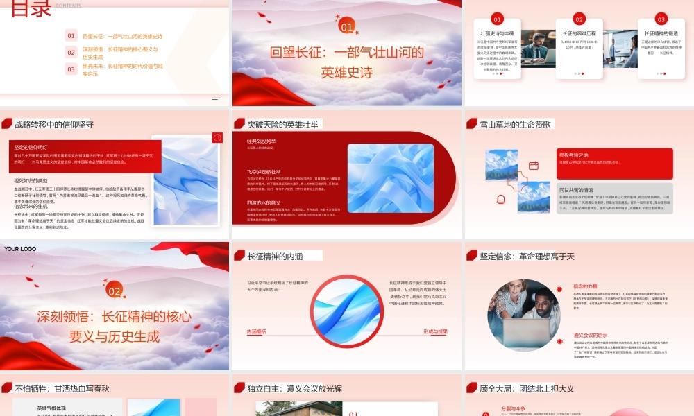 PPT：2026长征精神永放光芒——重温伟大远征汲取奋进力量.pptx