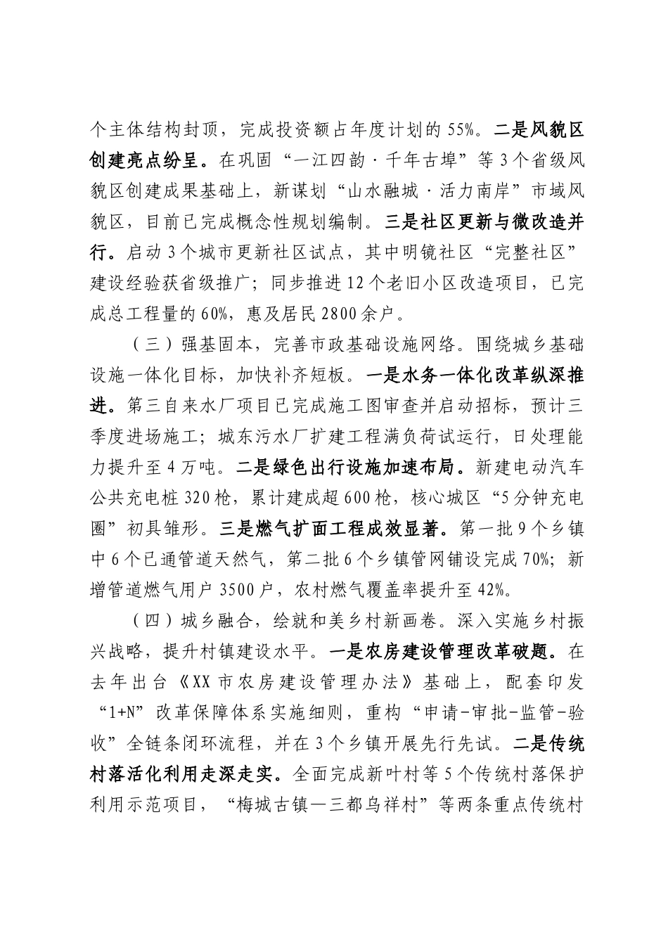 XX市住建局2026年上半年工作总结及下半年工作计划.docx_第2页
