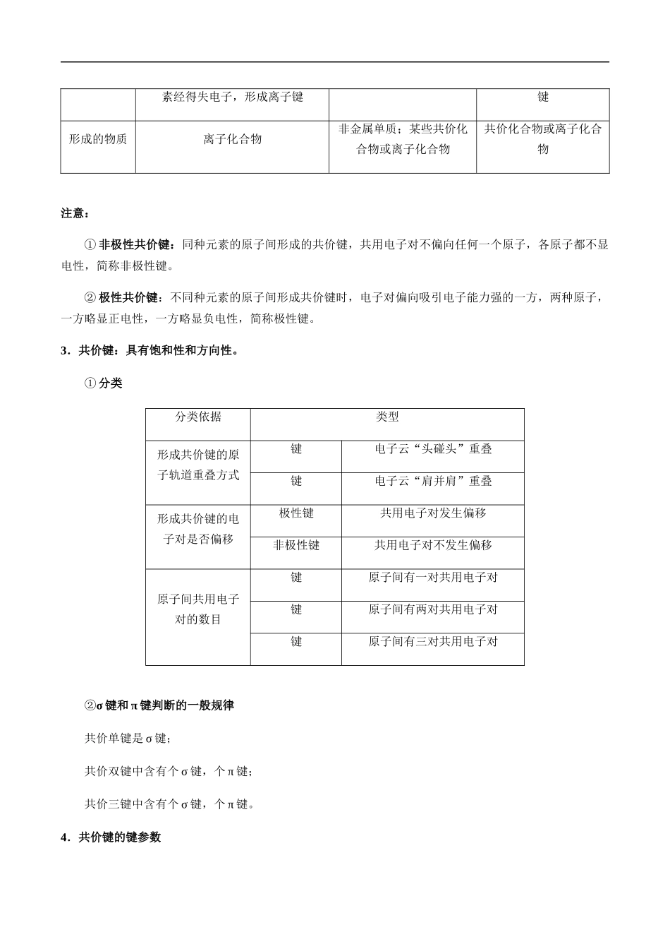 第27讲 化学键、分子间作用力、氢键（解析版）- 高考化学【一轮·夯实基础】复习精讲精练.docx_第2页