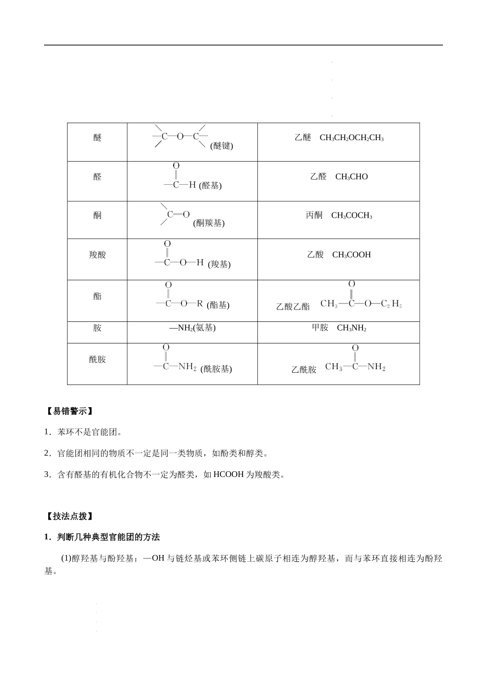 第53讲 有机化合物的结构、研究方法（原卷版） 高考化学【一轮·夯实基础】复习精讲精练.docx_第3页