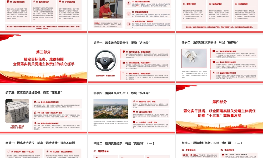 党课PPT：全面落实机关党建主体责任，以高质量机关党建促进高质量发展.pptx