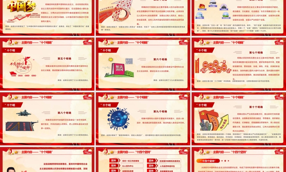 讲稿+PPT：总书记新时代中国特色社会主义思想主要内容与精髓要义ppt.pptx